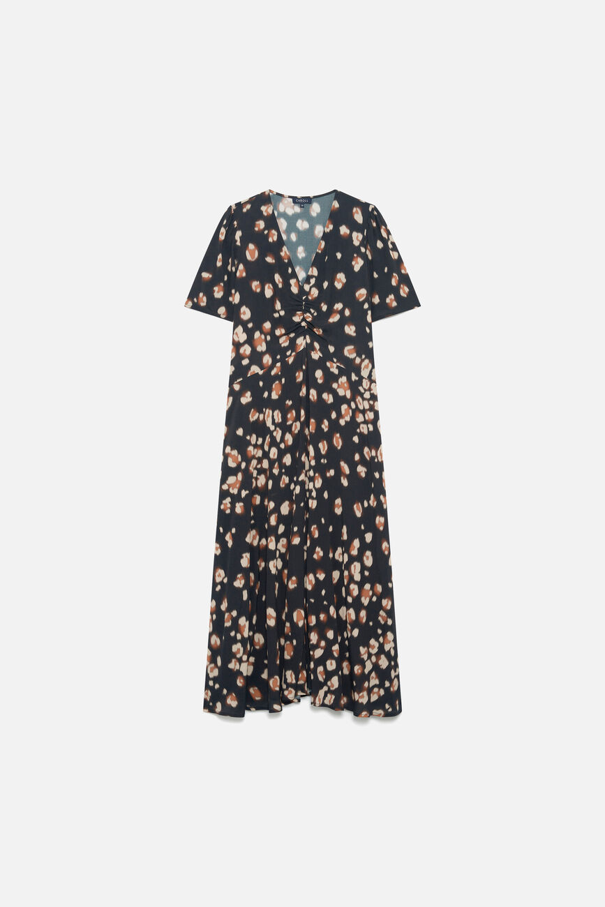 Robe Rosabella bleu marine femme