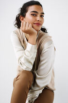 mbasilou cardigan sand woman
