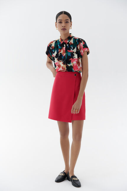 Jupe juliana rose fushia femme