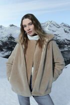 Grigri coat camel woman
