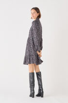 Rpatricia dress black woman