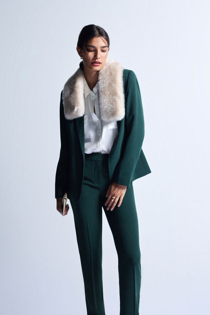 Veste vantea2 vert foncé femme