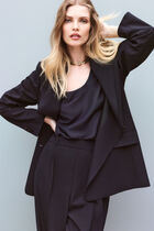 Voltige jacket navy blue woman