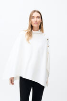 helvira poncho ivory woman