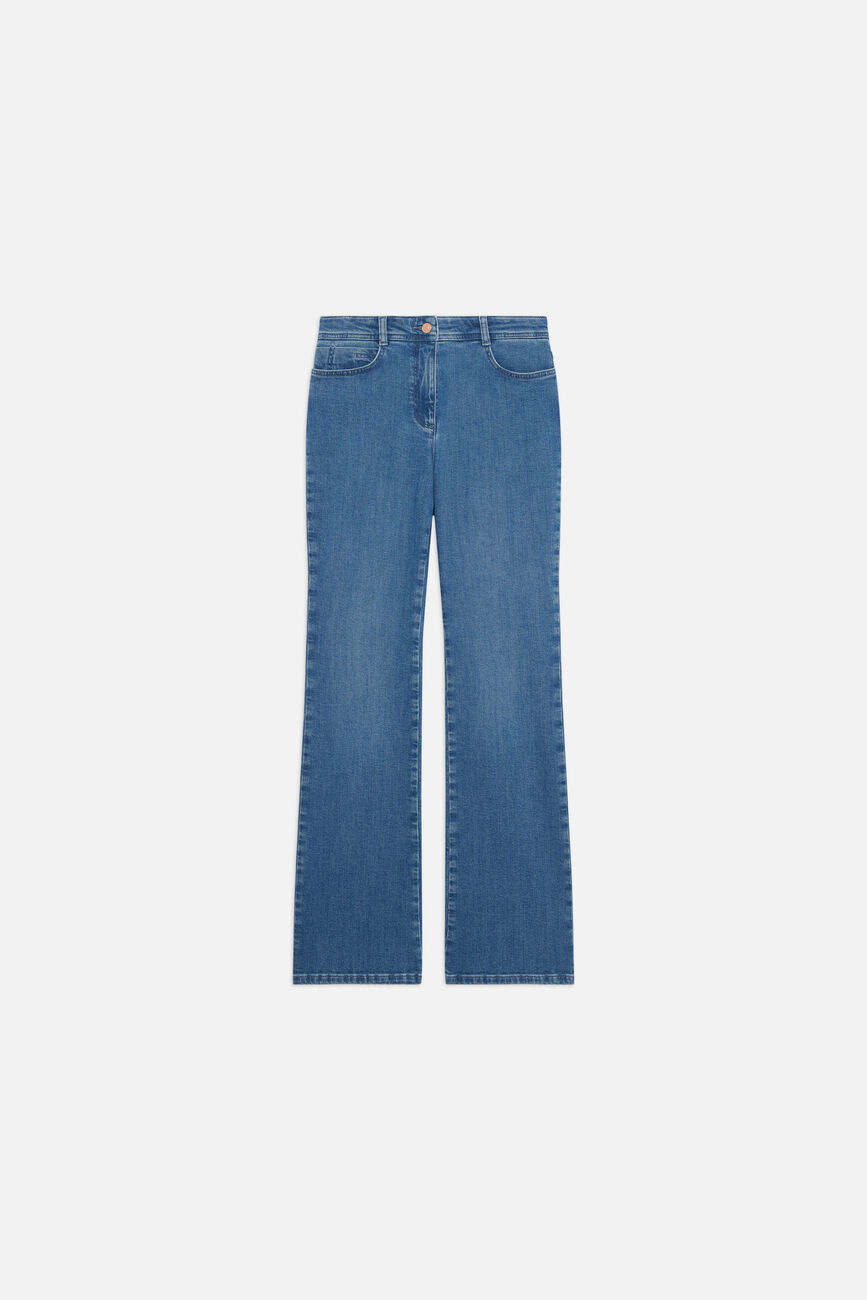 Pantalón percy2 denim azul bebé mujer