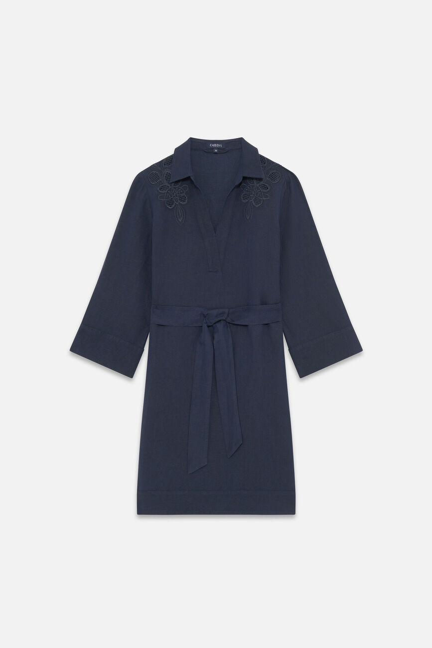Robe Rvanina bleu marine femme