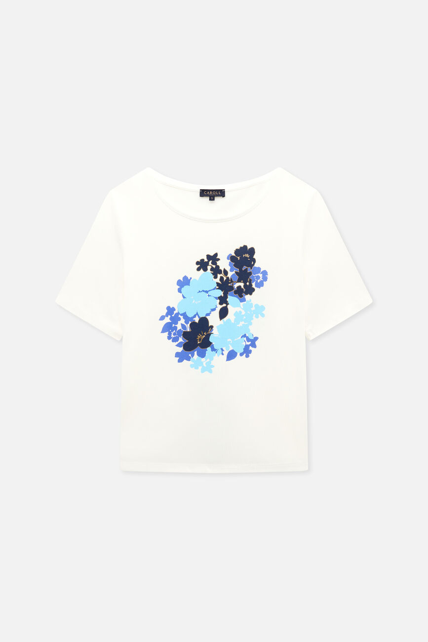 T-shirt Tdalia bleu roi femme