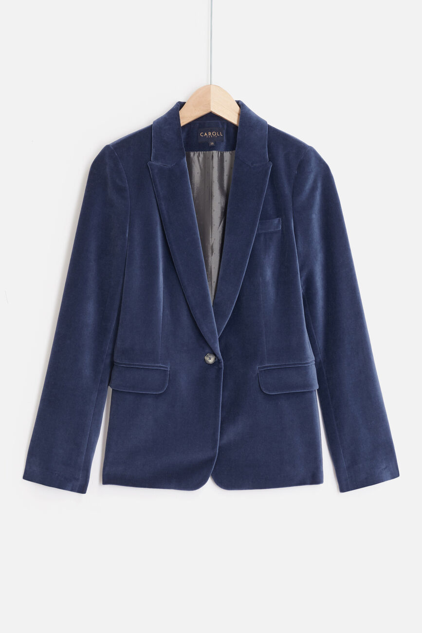 blazer aurora bleu marine femme