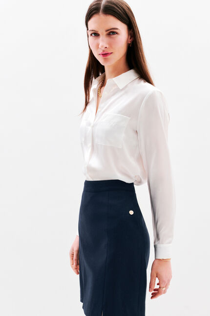 Jauroc rok marineblauw vrouw