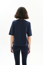Tlucile t-shirt navy blue woman