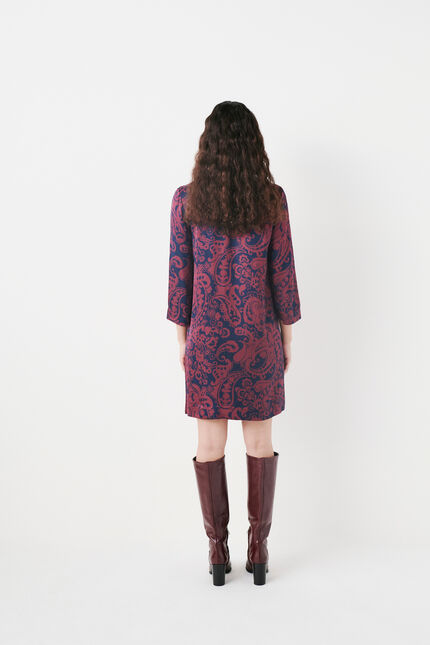 relvina Jurk marineblauw vrouw