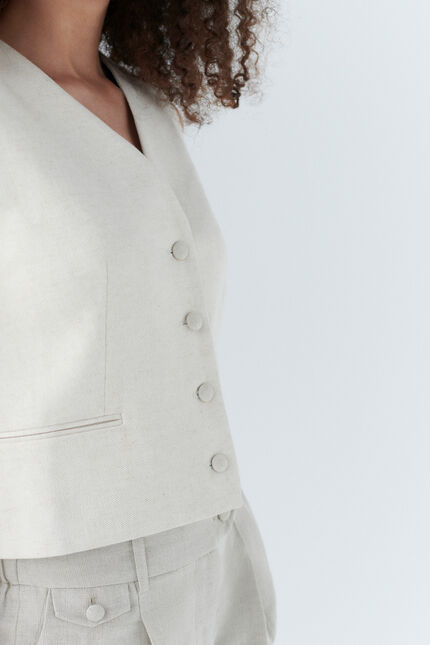 Veste volcana beige femme