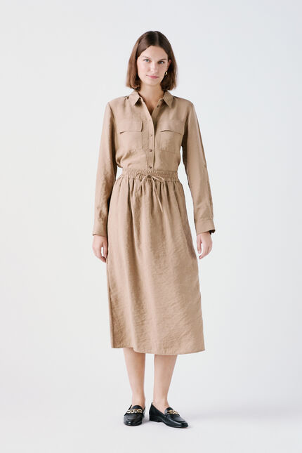 Rok jim beige vrouw