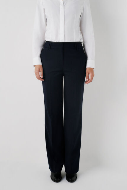 Pantalon phare bleu marine femme
