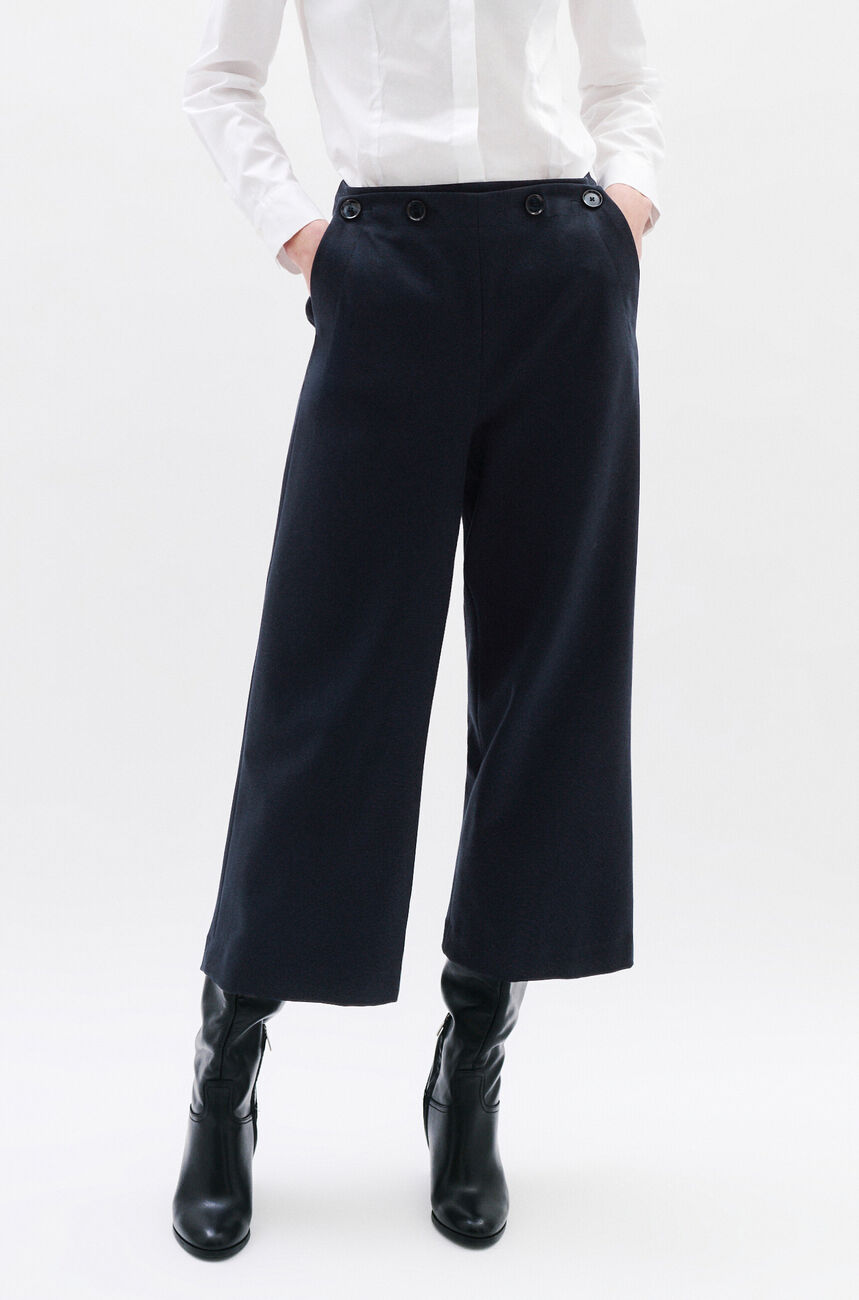 Pantalón Pio azul marino mujer