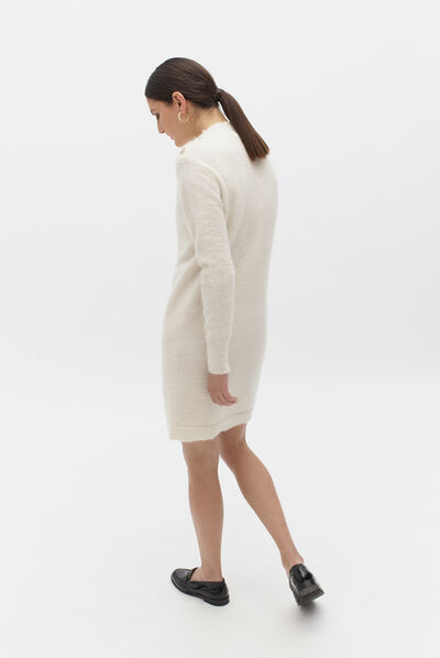 robe cameron ivoire femme