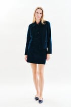 Janette skirt navy blue woman