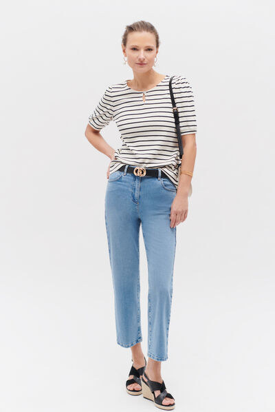 t-shirt rey ecru femme