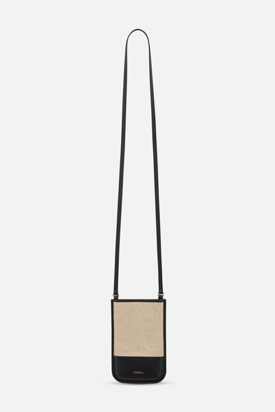 pochette matias noir femme