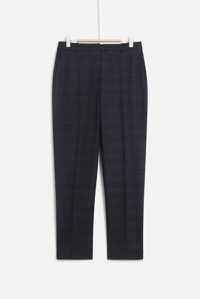 pantalon sidiki bleu marine femme