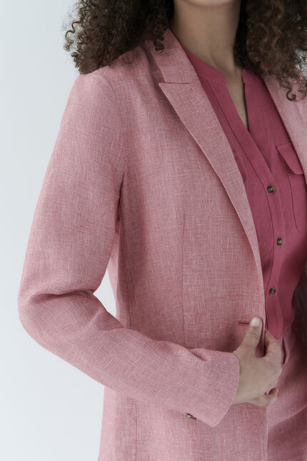 Veste volcan rouge foncé femme