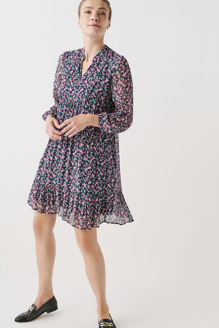Robe galilee vert fonce femme