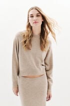 Mlorenzo sweater light grey woman
