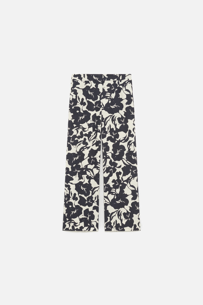 Pantalon Panda blanc femme