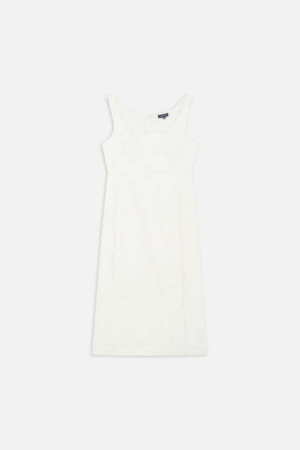 Robe Reina ecru femme