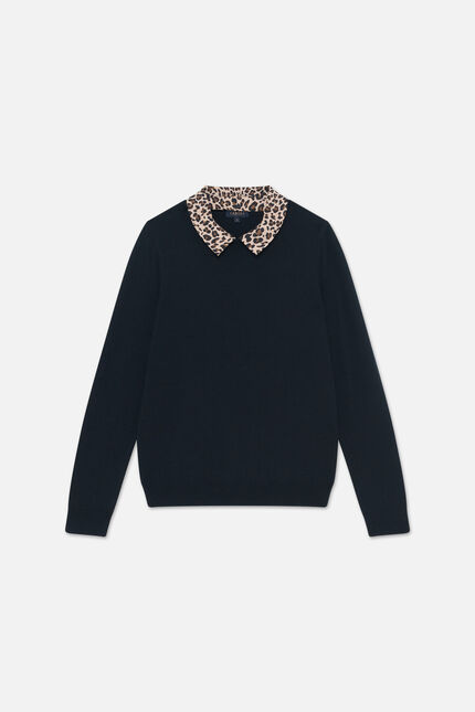 Pull mpaola noir femme