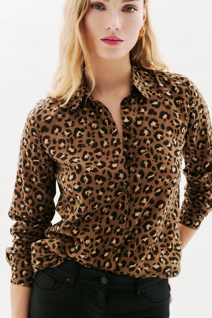 Chemise Jessica6 beige moyen femme