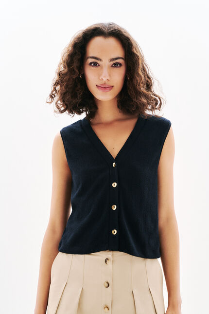 Tweekend T-shirt zwart vrouw