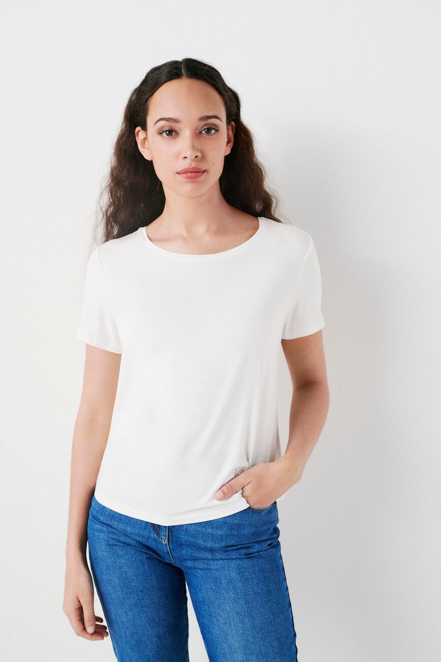 T-shirt tmali ivoire femme