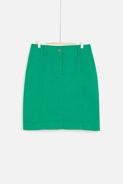 jupe lazuna vert emeraude femme