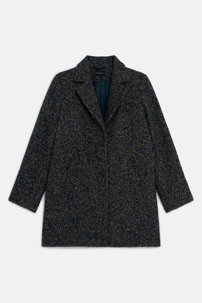 Jas Gustin marineblauw vrouw