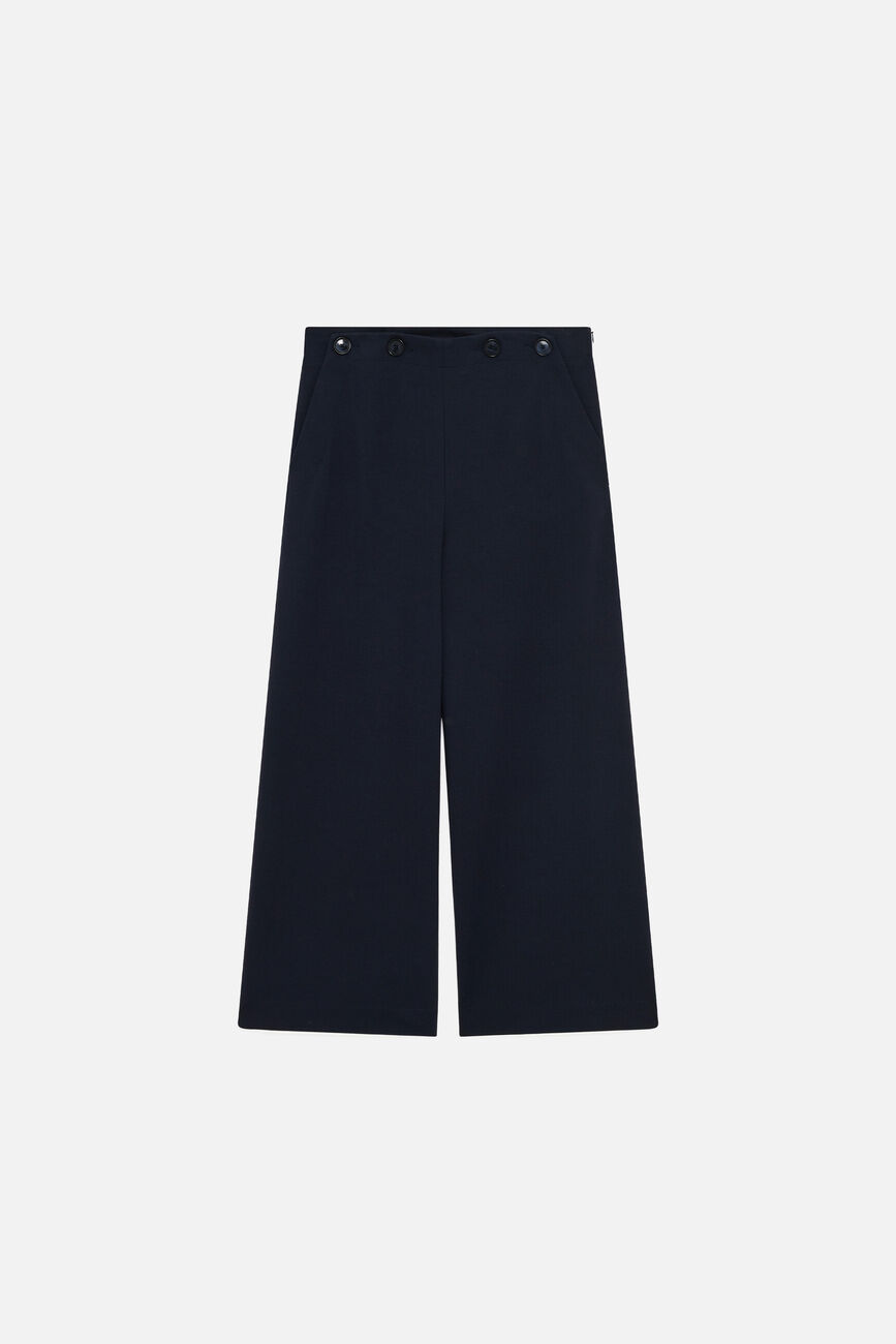Pantalón Pio azul marino mujer