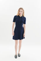 Rmalou dress navy blue woman