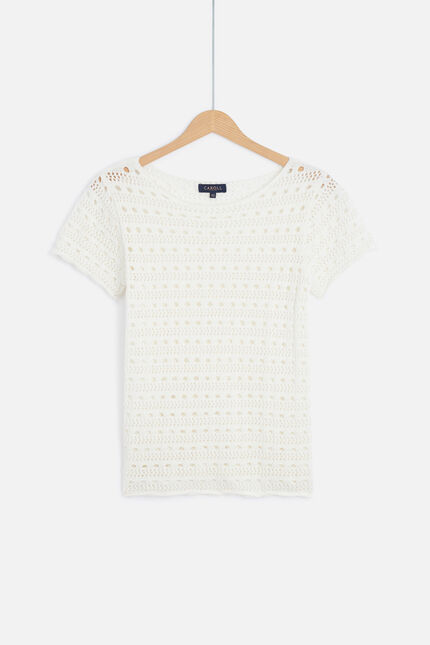 Pull malo ivoire femme