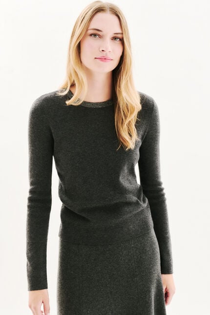 Maglione Mindy grigio donna