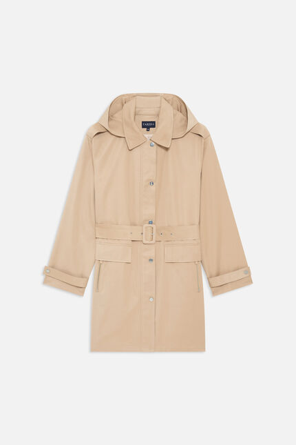 Manteau Gardenia sable femme