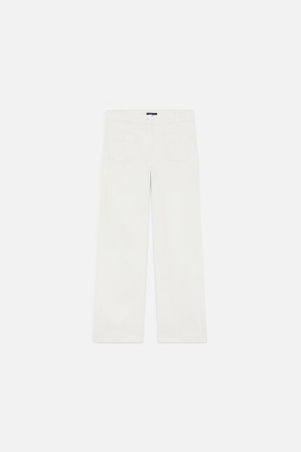 Pantalon Pelley2 blanc femme