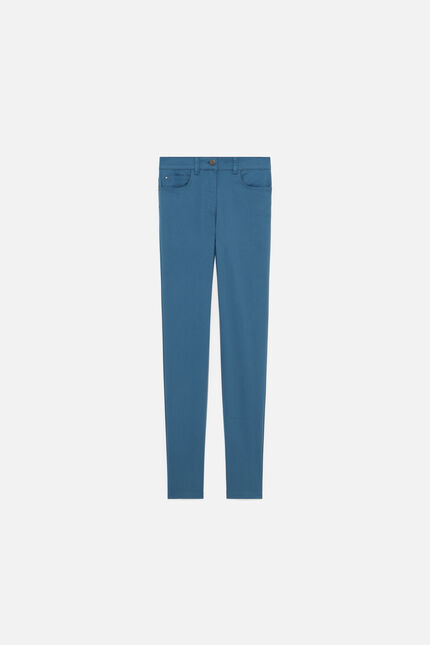 Pantalon Tomj bleu femme