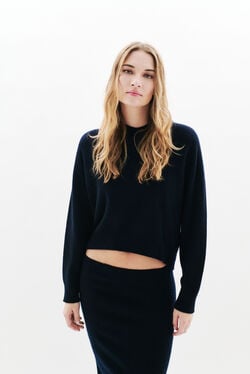 Maglione Mlorenzo blu navy donna