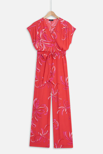 tuta athenais rosso chiaro donna