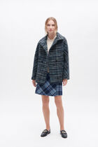 Gabino coat sky blue woman