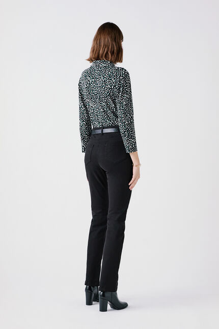 pantalon droit darling noir femme
