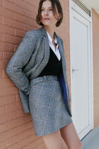 Janyce skirt electric blue woman