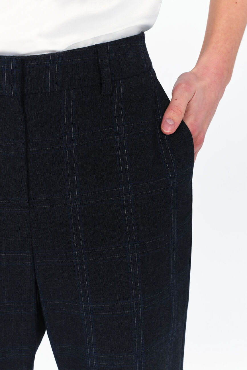 Pantalon psidiko11 gris fonce femme