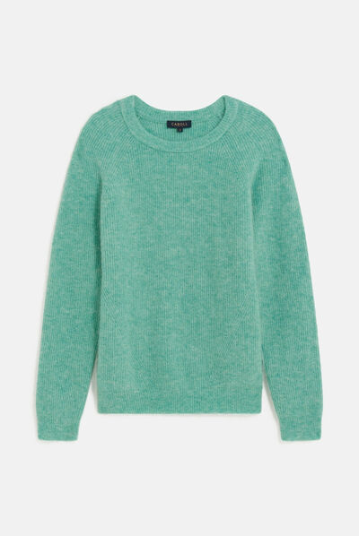 Pull miranda vert clair femme