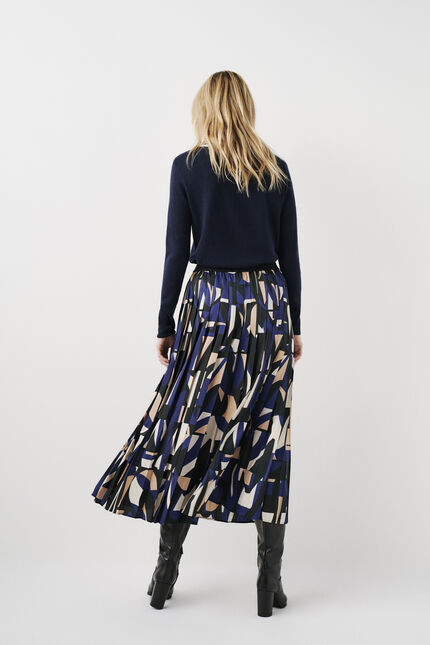 Jupe joe4 bleu marine femme